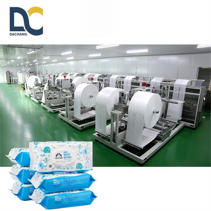 DCW-2800J-20 Full Automatic Baby Wipes Folding Machine