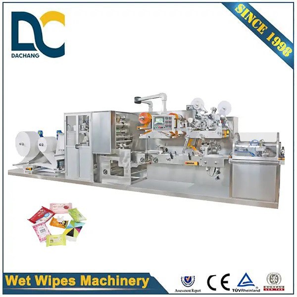 Full automatic high-speed pocket wet wipes manufacturing machine