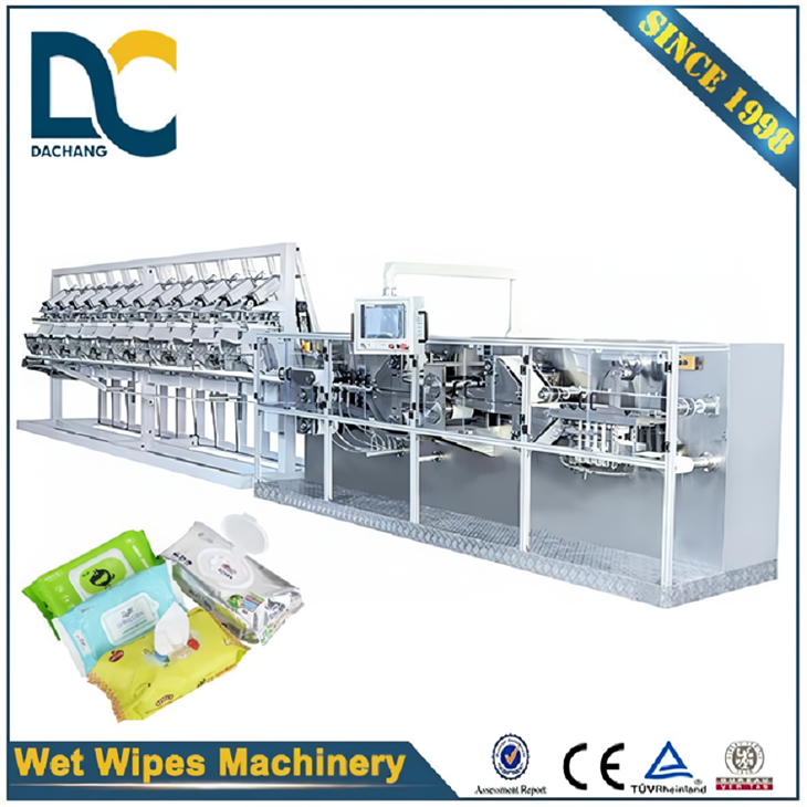 High Speed Automatic Wet Wipes Machine