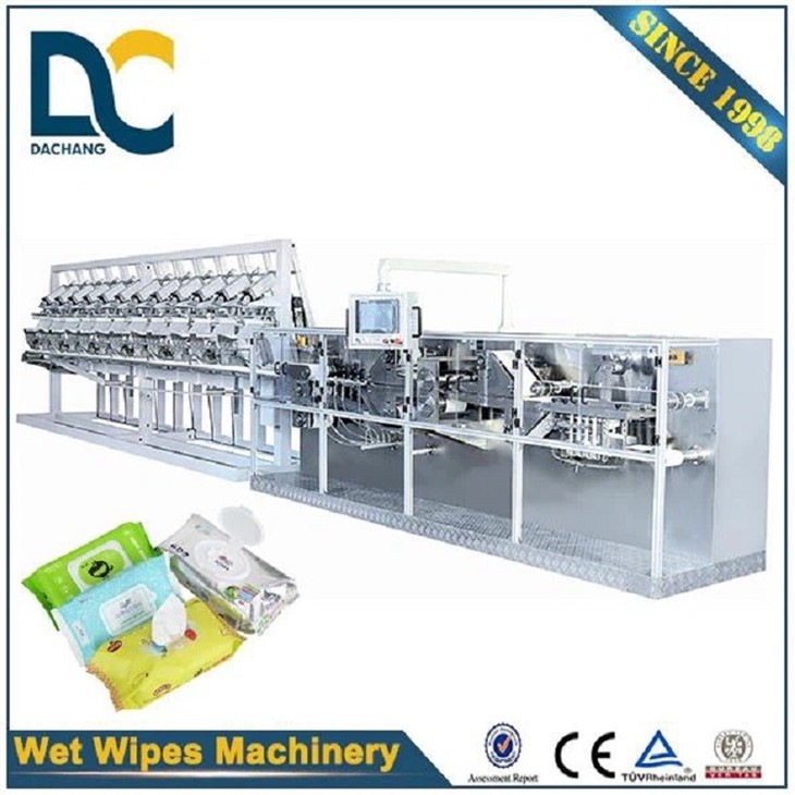 Wet Tissue Folding and Packing Machine